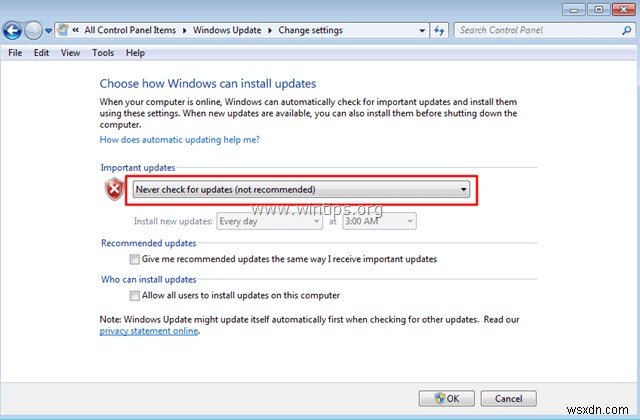 How to fix Windows Update Problems in Windows 7/8/8.1 & Server 2008/2012.