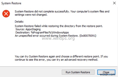 How to fix File System Filter WCIFS failed with Event ID 4 (Windows 10)