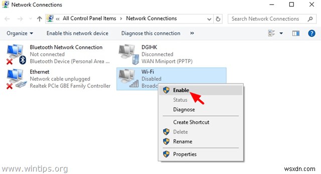 FIX: WiFi wont Turn On, Wireless Networks Not Available (Windows 10, 8)