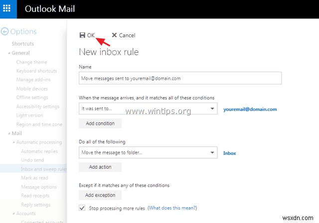 How to Disable Junk Email Filter in Outlook Mail (Outlook.com, Office365)