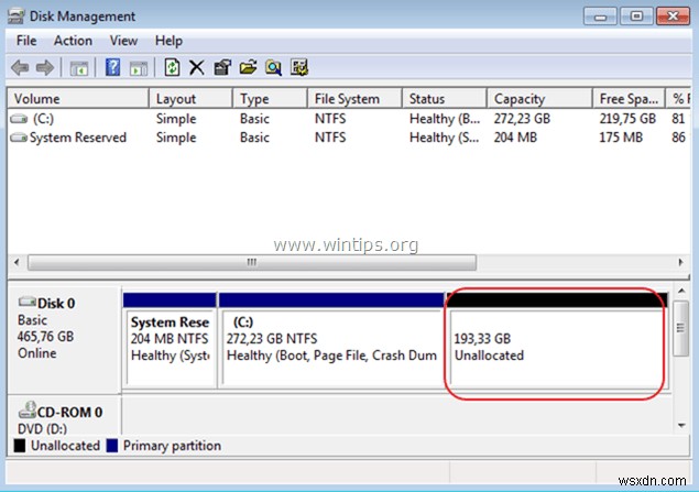 How to Resize Partitions in Windows.