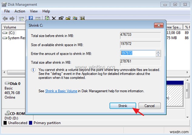 How to Resize Partitions in Windows.