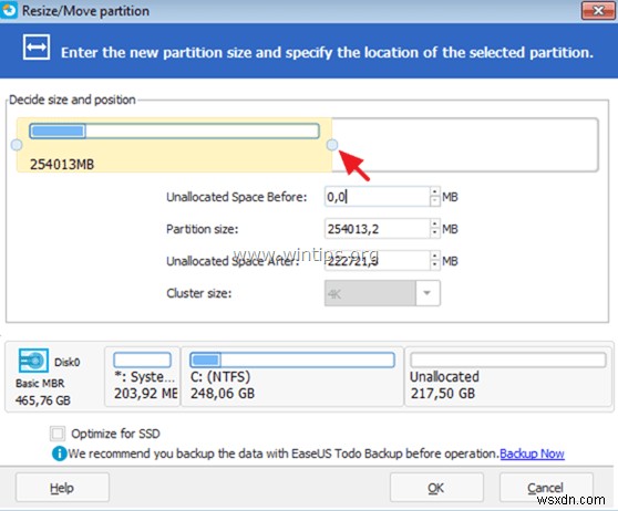 How to Resize Partitions in Windows.