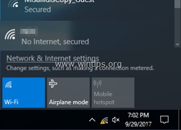 FIX: WiFi is Connected but No Internet (Windows 10/8/7)