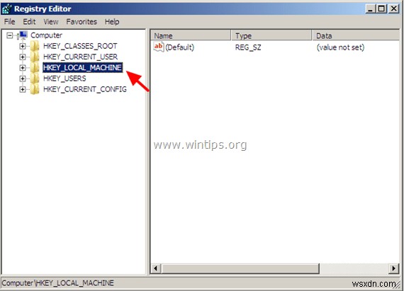 How to Enable Administrator Offline using Registry (Windows 10, 8, 7, Vista).