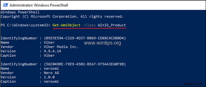 How to view all installed Apps & Packages in Windows 10, 8.1, 8 from PowerShell.