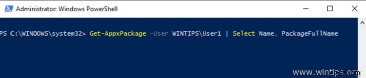 How to view all installed Apps & Packages in Windows 10, 8.1, 8 from PowerShell.