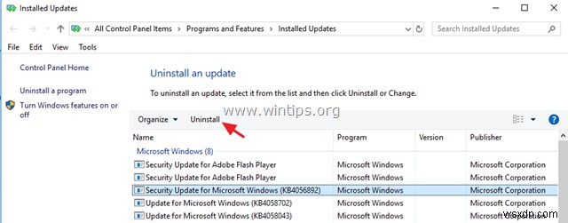 FIX: Windows 10 Update KB4056892 fails to install 0x800f0845