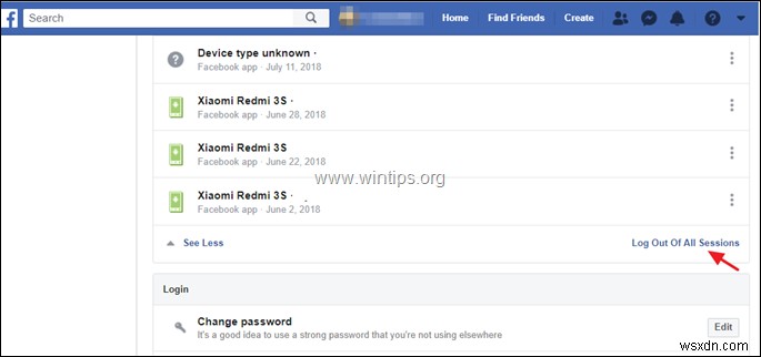 How to Logout Facebook Devices from another PC.