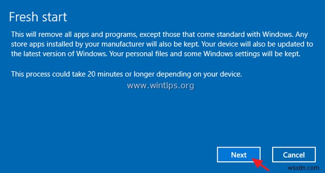 How to Reset Windows 10 PC back to its original state.