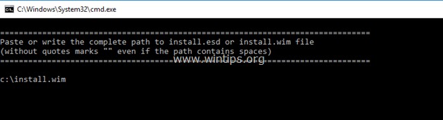 How to Convert Install.WIM to Install.ESD or Vice Versa.