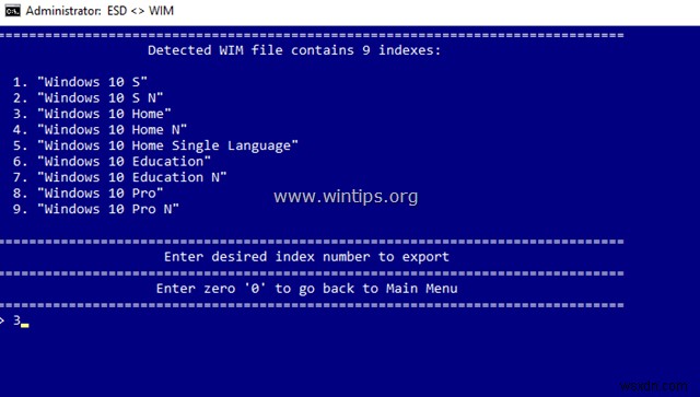How to Convert Install.WIM to Install.ESD or Vice Versa.