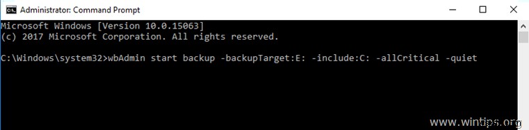 How to Create System Image Backup in Windows 10, 8 or 7 OS.