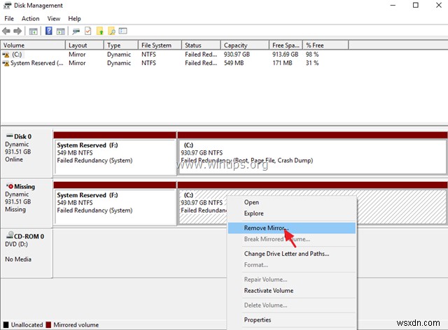 FIX: Cannot Boot from Secondary Mirror Drive in Windows 10 (Solved)