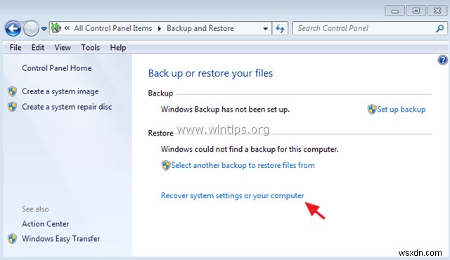 How to Restore a System Image Backup in Windows 10, 8 or 7 OS.