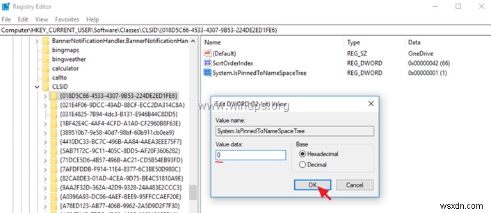 How to Remove OneDrive from Explorer Pane.