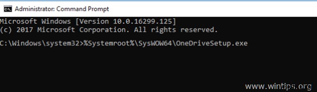 How to Disable, Uninstall or Install OneDrive in Windows 10/8/7 OS.