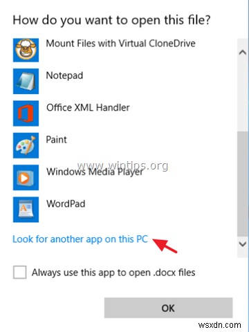 How to fix: DOCX files not showing Word icon in Explorer. (Solved)