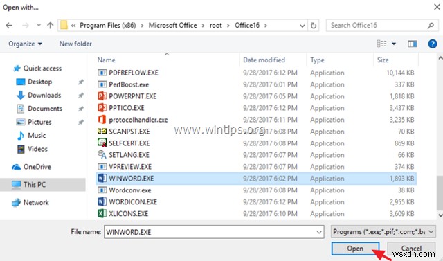 How to fix: DOCX files not showing Word icon in Explorer. (Solved)