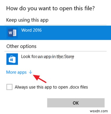 How to fix: DOCX files not showing Word icon in Explorer. (Solved)