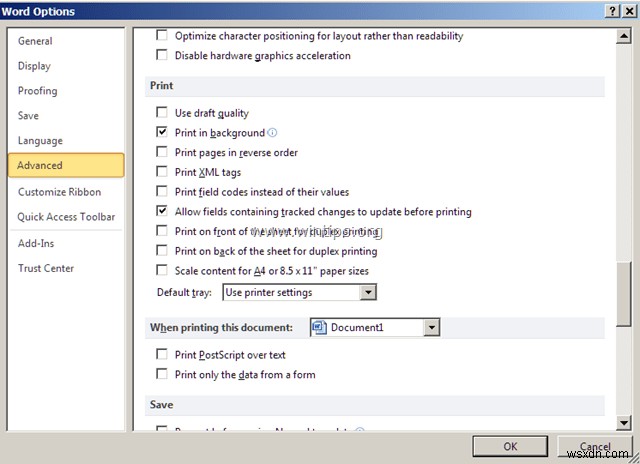 FIX: Word Print Preview is OK but Print Output is Wrong (Word 2016, 2013)