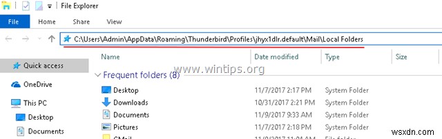 How to Open MBOX files in Thunderbird.