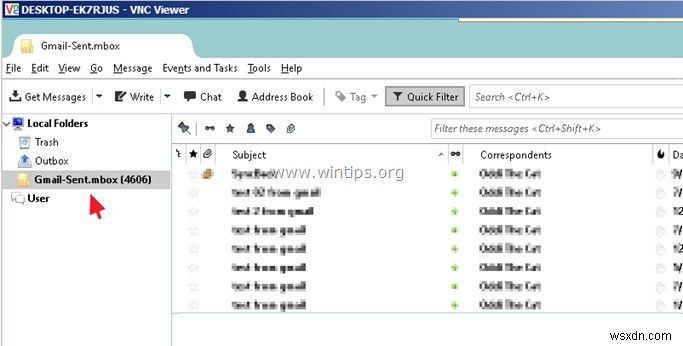 How to Open MBOX files in Thunderbird.
