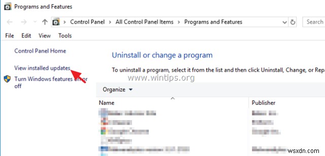 How to Uninstall Updates in Windows 10/8/7 OS.