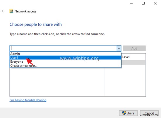 How to Share Files in Windows 10.