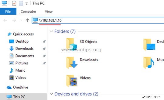 How to Share Files in Windows 10.