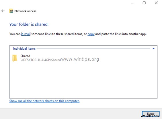 How to Share Files in Windows 10.