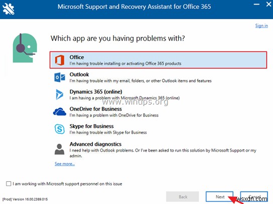 FIX: Office Installation Error Code: 30088-4, 30088-1015, 30183-1011, 0-1011, 0-1005.