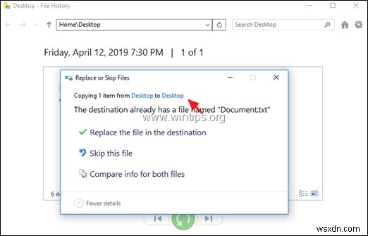 How to Use File History to Backup Personal Files and Restore Previous Versions of Files in Windows 10.