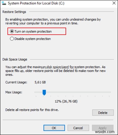FIX: There are no previous versions available but System Protection is enabled in Windows 10. (Solved)