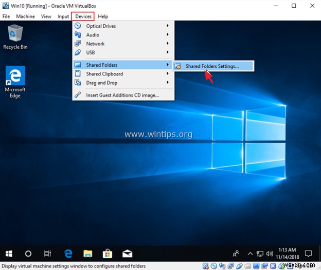 How to Share Files between VirtualBox Guest and Host.