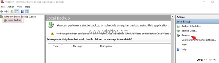 How to Restore Files from Windows Server Backup in Server 2016/2012/2012R2.
