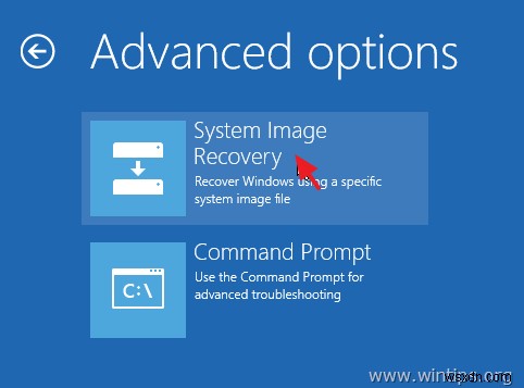 How to Recover Server 2016 from a System Image Backup if Windows Fails to Boot Normally. (Offline Method)
