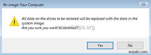 How to Recover Server 2016 from a System Image Backup if Windows Fails to Boot Normally. (Offline Method)
