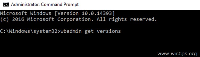How to Restore Server 2016 or 2012 in a Previous System State from Windows GUI (Online Method)