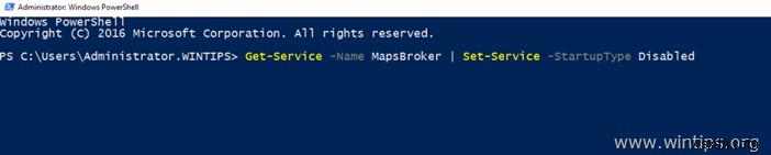 FIX: Downloaded Maps Manager (Maps Broker) Service error in Server 2016.
