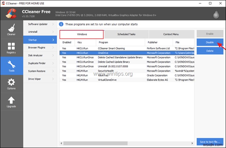 How to Disable Startup Programs in Windows 10.