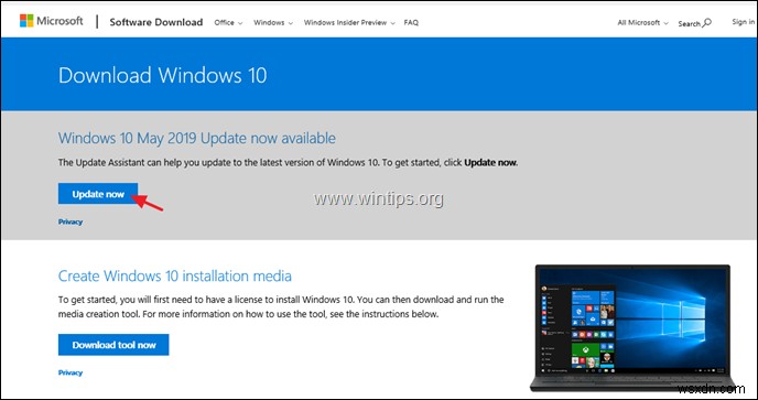 FIX: Windows 10 Update 1903 failed to install (Solved)