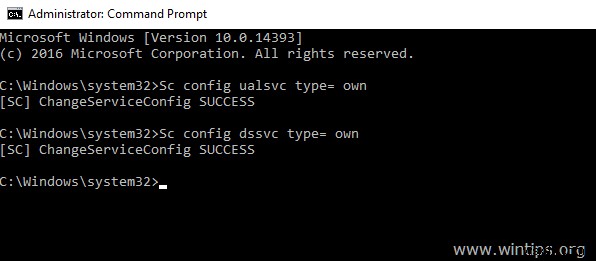 FIX: Data Sharing Service service terminated with error %%3239247874 in Server 2016. (Solved)