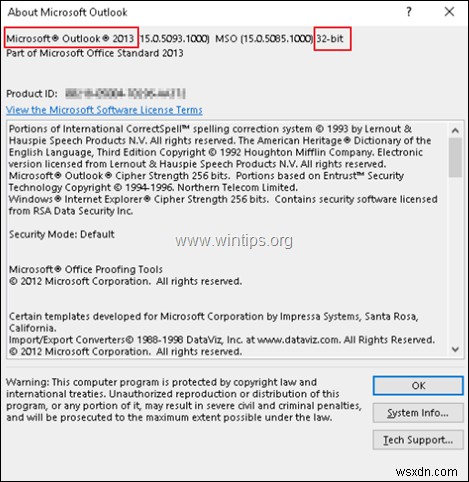FIX: Cannot Create Rules in Outlook – Operation Failed due to Registry or Installation problem (Outlook 2010, 2013, 2016).