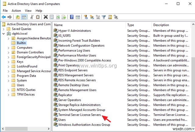 FIX Event ID 4105: Remote Desktop license server cannot update the license attributes for user in Active Directory Domain.