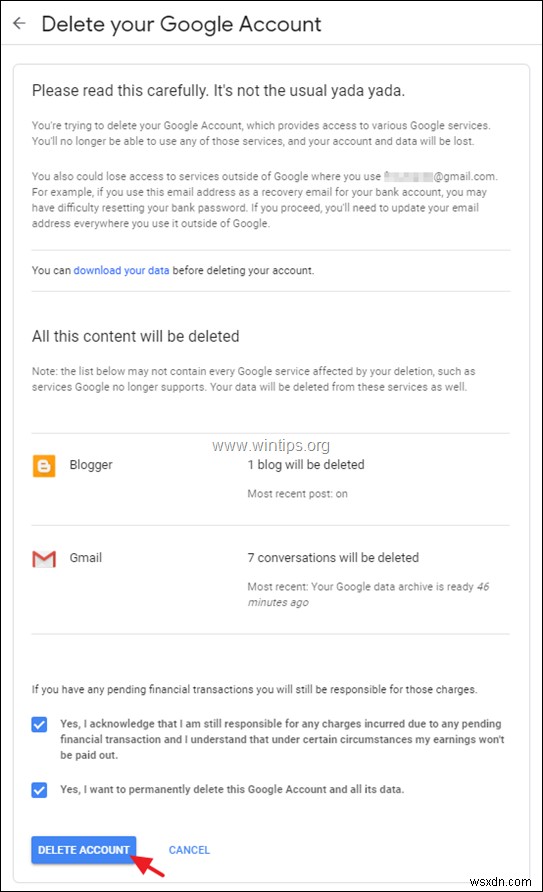 How to Delete Google Account Permanently.