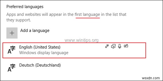 FIX: Windows 10 Changes the Input Language to its Own. (Solved)