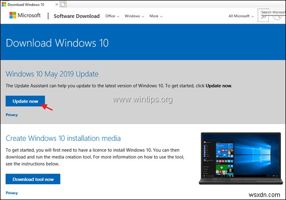 How to Download and Install the Windows 10 Feature Update 1909.