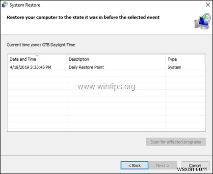 How to Automatic Create System Restore Points in Windows 10.