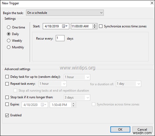 How to Automatic Create System Restore Points in Windows 10.